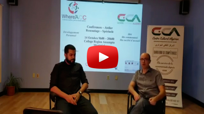 Where'ACC expliqué par Adel (président CCA) et Youcef (Chef projet Where'ACC)